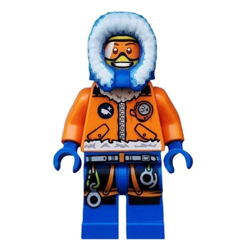 City Arctic Explorer, Male with Orange Goggles