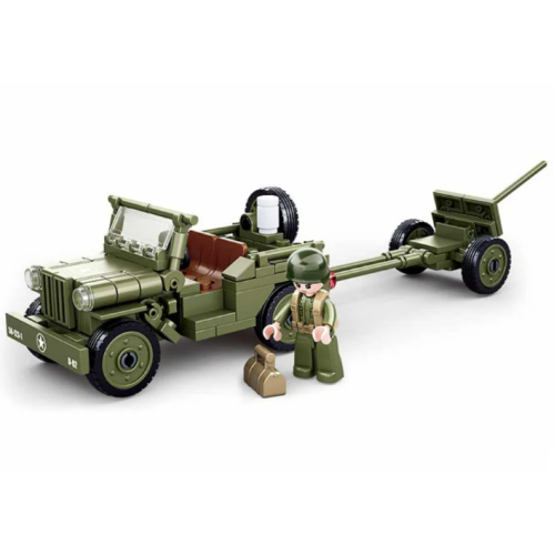 Terensko vozilo WW2 Jeep Willys s topom