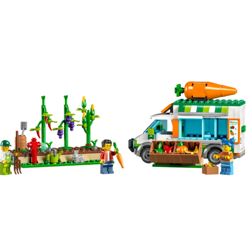 LEGO City 60345 Farmers Market Van