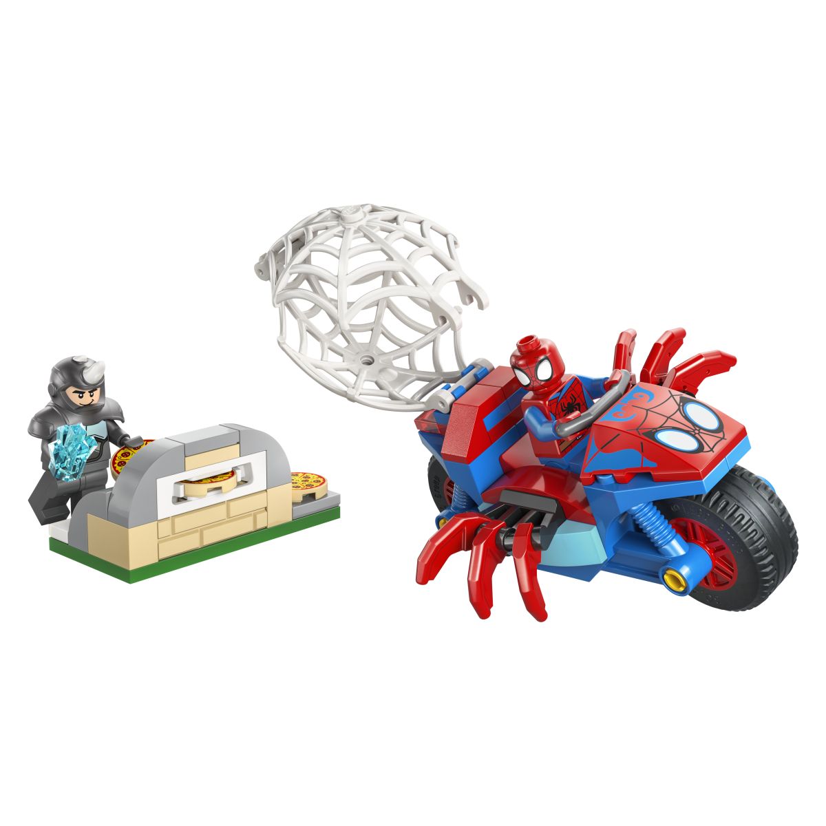 LEGO Marvel® 11206 Spidey on his Motorcycle vs. Rhino