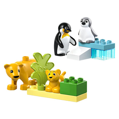 LEGO DUPLO 10442 Wild Animal Families: Penguins & Lions