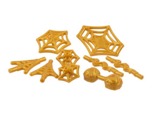 Orožje za minifigurice, Spiderman Web Effects, pearl gold