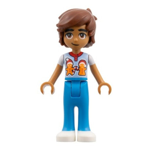 Friends Leo - Bright Light Blue Shirt
