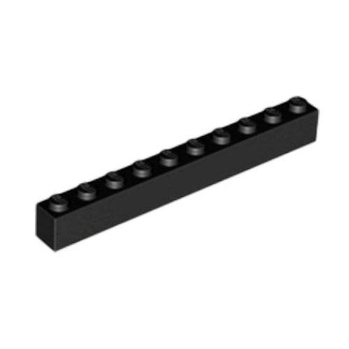 Kocke 1x10 črne, 10 kos