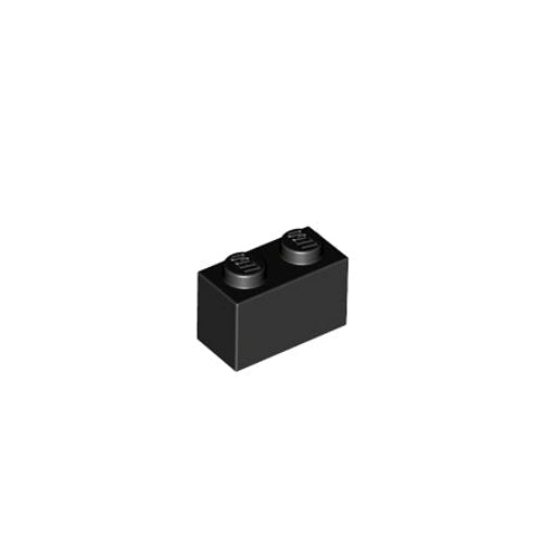 Kocke 1x2 črne, 20 kos