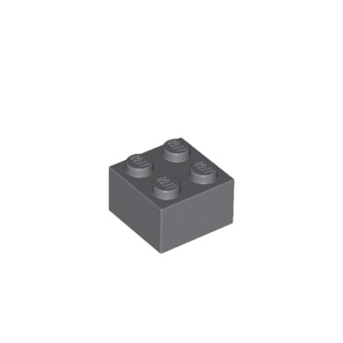 Kocke 2x2 temno sive, 20 kos