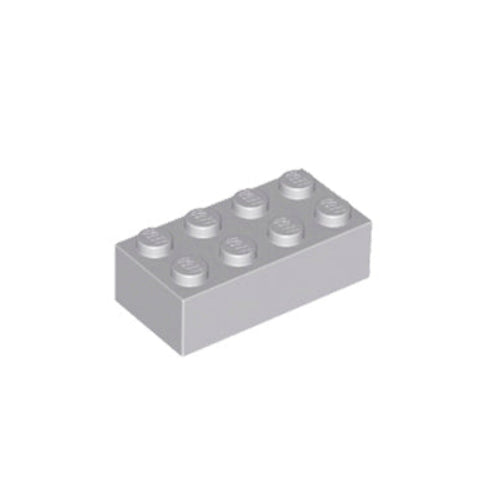 Kocke 2x4 svetlo sive, 20 kos