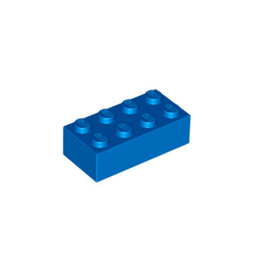 Kocke 2x4 modre, 20 kos
