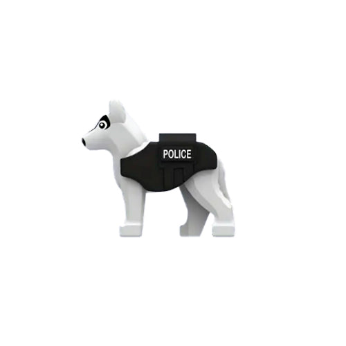Pes policijski bel