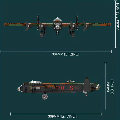 Letalo, bombnik Avro Lancaster British
