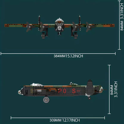 Letalo, bombnik Avro Lancaster British