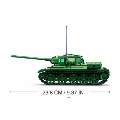 Tank Sluban WW2 T34-85 forest