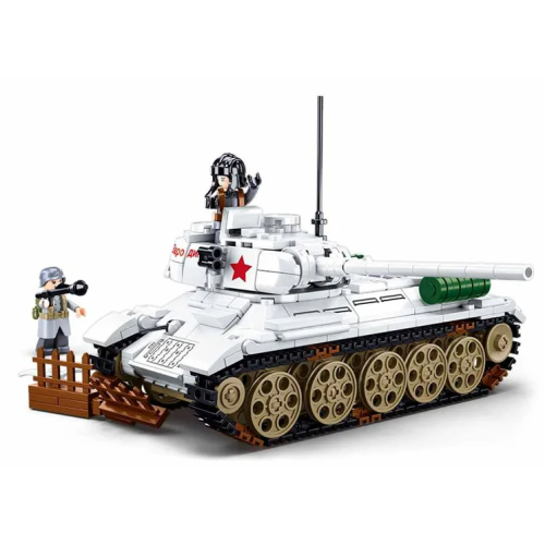 Tank Sluban WW2 T34-85 winter