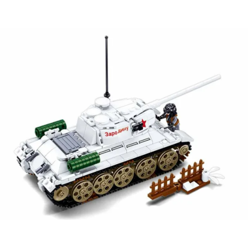 Tank Sluban WW2 T34-85 winter