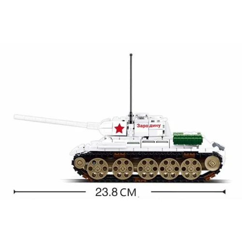 Tank Sluban WW2 T34-85 winter