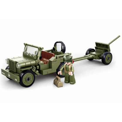 Terensko vozilo WW2 Jeep Willys s topom