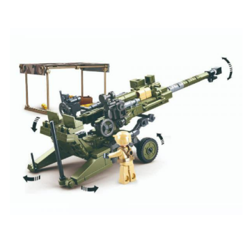 Top Sluban Howitzer position