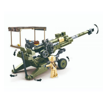 Top Sluban Howitzer position