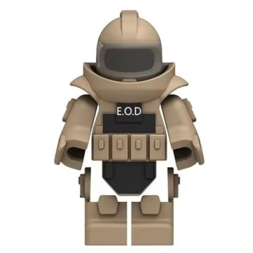 SWAT Bomb Squad zaščitna obleka tan