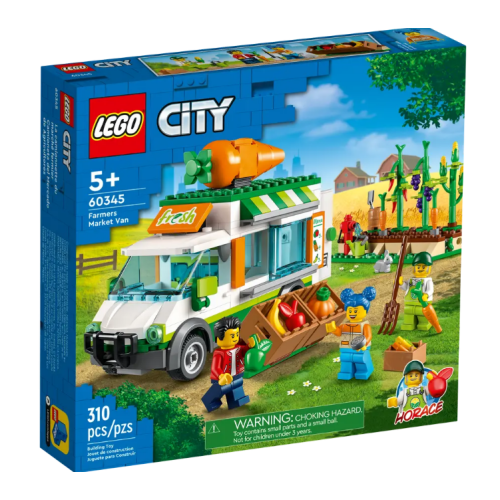 LEGO City 60345 Farmers Market Van