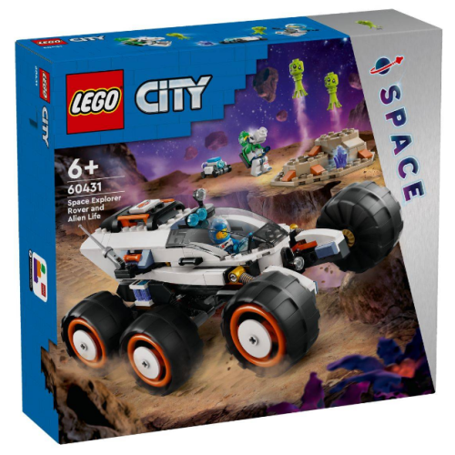 LEGO City 60431 Space Explorer Rover and Alien Life