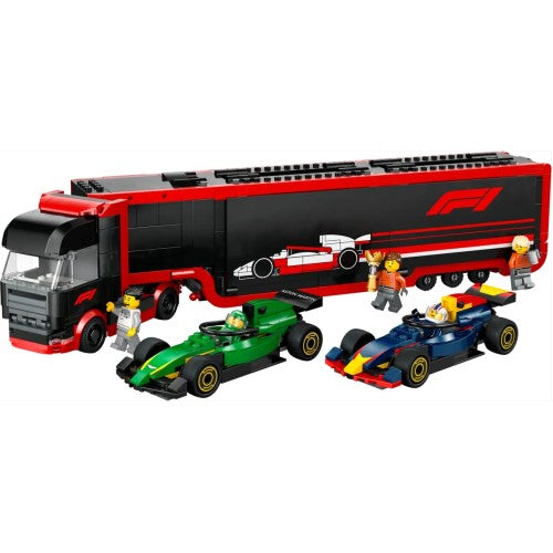 LEGO City 60445 F1® Truck with RB20 & AMR24 F1® Cars