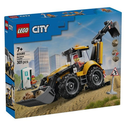 LEGO City 60480 Backhoe Loader