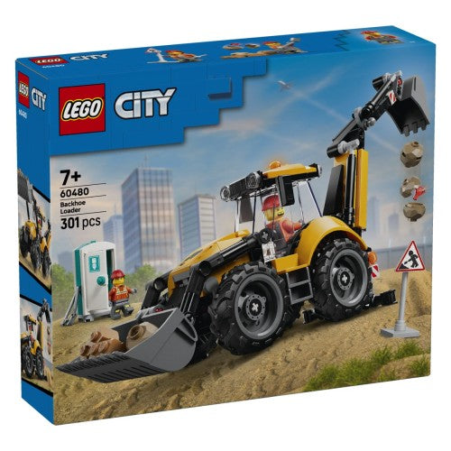 LEGO City 60480 Backhoe Loader