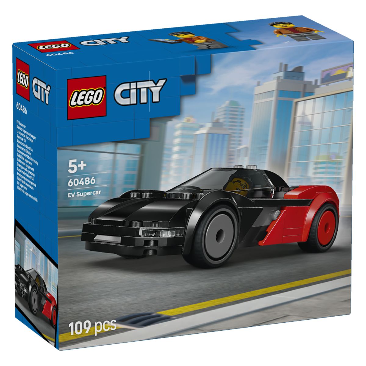 LEGO City 60486 EV Supercar