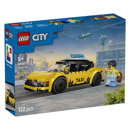 LEGO City 60487 Yellow Taxi