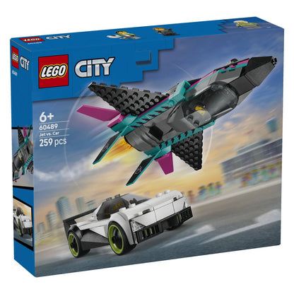 LEGO City 60489 Jet vs. Car