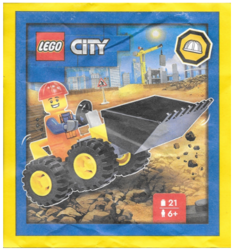 LEGO City 952310 Builder with Digger polybag