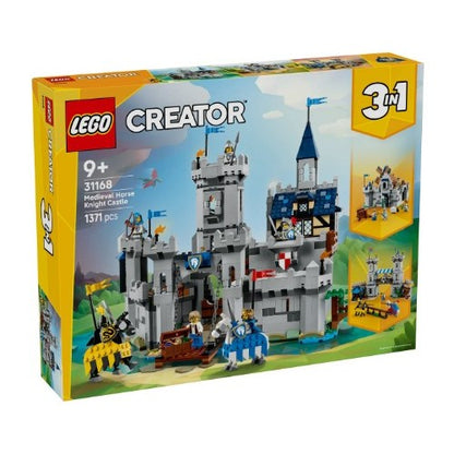 LEGO Creator 3v1 31168 Medieval Horse Knight Castle