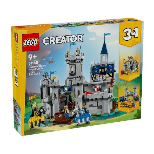 LEGO Creator 3v1 31168 Medieval Horse Knight Castle