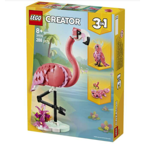 LEGO Creator 3v1 31170 Pink Flamingo