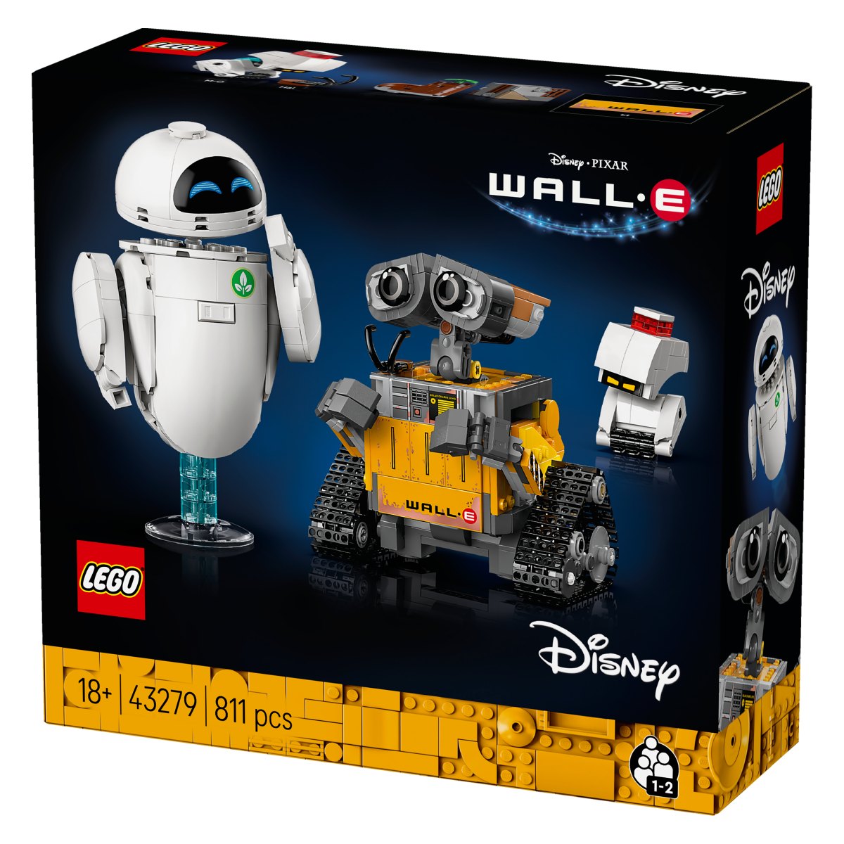 LEGO Disney® 43279 WALL-E and EVE