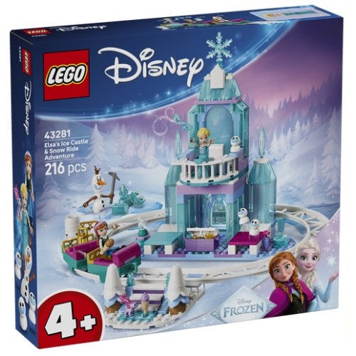 LEGO Disney® 43281 Elsa's Ice Castle & Snow Ride Adventure