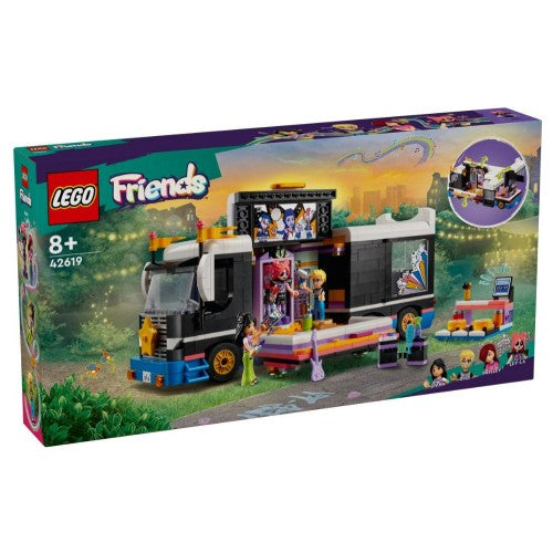 LEGO Friends 42619 Pop Star Music Tour Bus