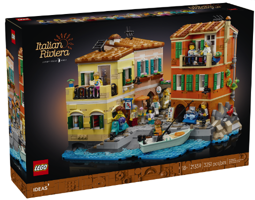 LEGO Ideas 21359 Italian Riviera