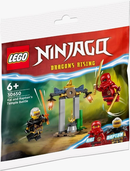 LEGO Ninjago® 30650 Kai and Rapton's Temple Battle polybag