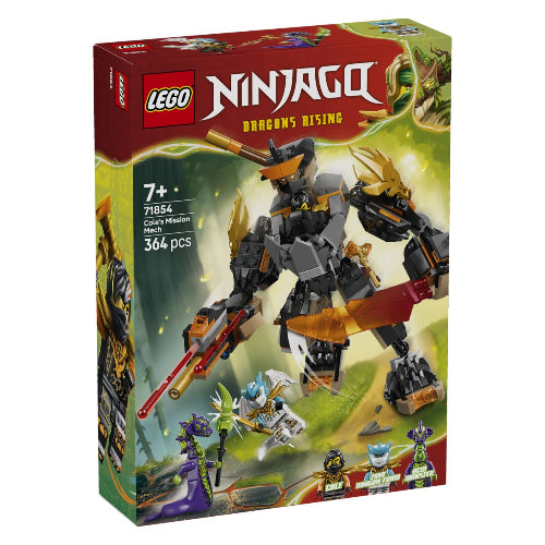 LEGO Ninjago® 71854 Cole's Mission Mech & Dragon Zane