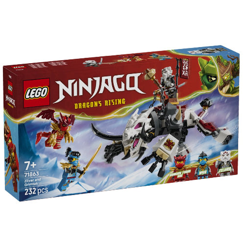 LEGO Ninjago® 71863 Zilvar and Grimtak the Dragon Beast