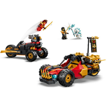 LEGO Ninjago® 71864 Kai and Cole's Combiner Vehicles