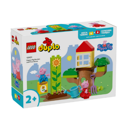 LEGO DUPLO 10431 Pujsa Pepa na vrtu z drevesno hišico