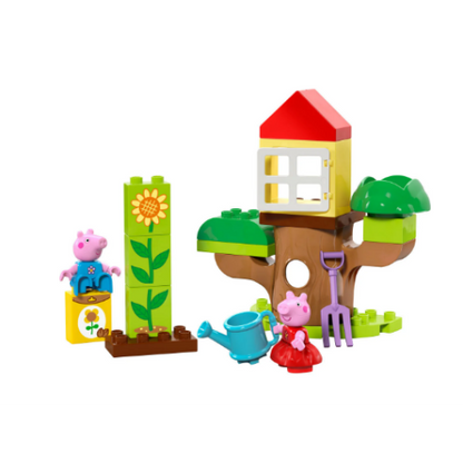 LEGO DUPLO 10431 Pujsa Pepa na vrtu z drevesno hišico