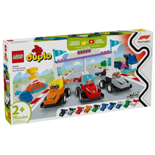 LEGO DUPLO 10445 Dirkalniki in dirkalci ekipe F1®