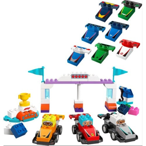LEGO DUPLO 10445 Dirkalniki in dirkalci ekipe F1®