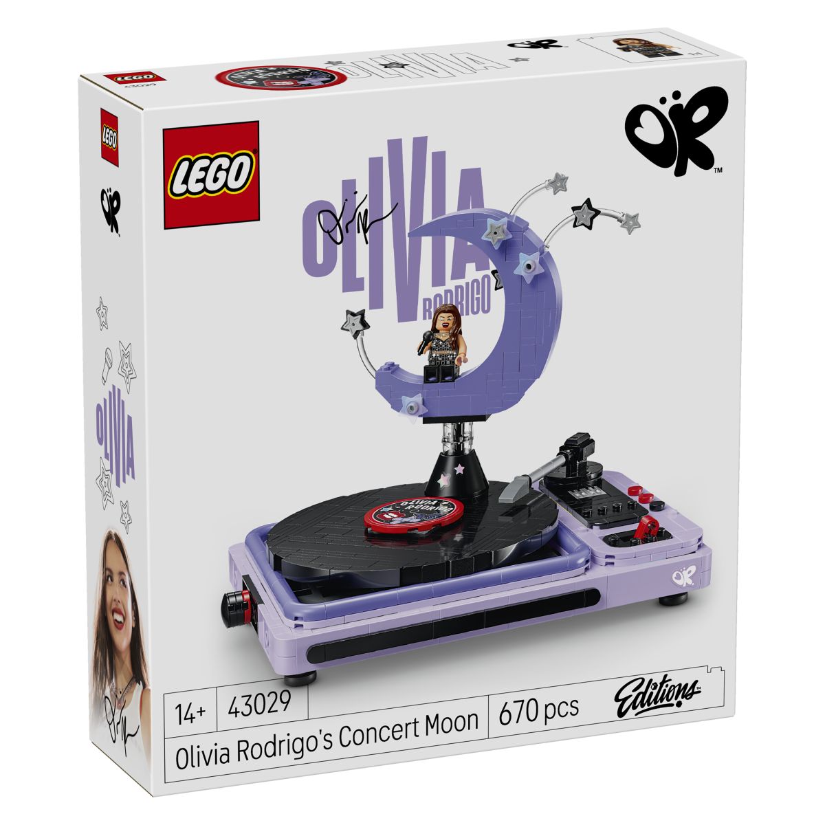 LEGO Editions 43029 Olivia Rodrigo's Concert Moon