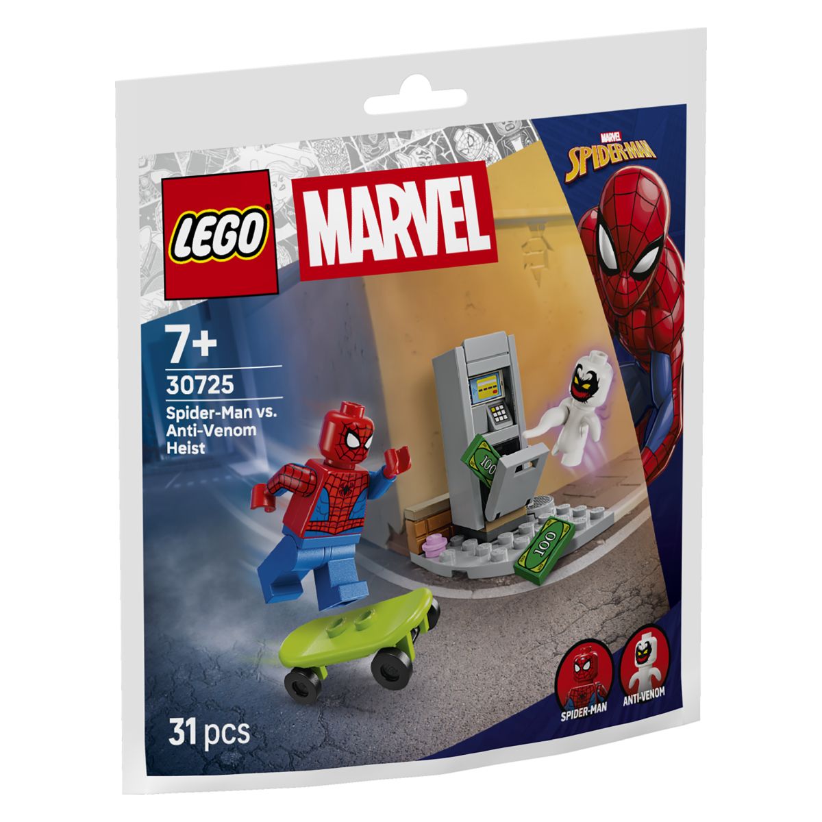 LEGO Super Heroes® 30725 SpiderMan vs. Anti-Venom Heist polybag