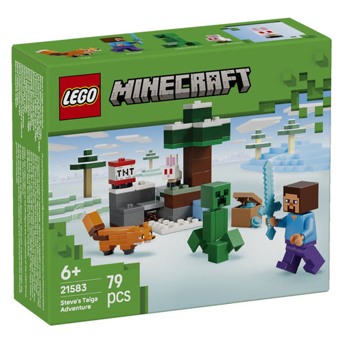 LEGO Minecraft® 21583 Steve's Taiga Adventure